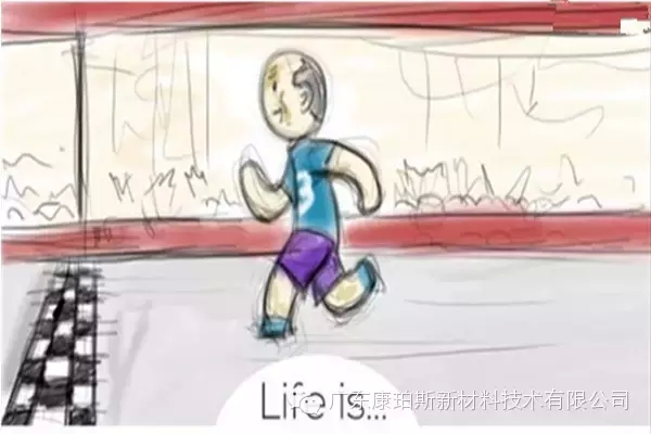 人生就是。。。 60歲，跑完馬拉松